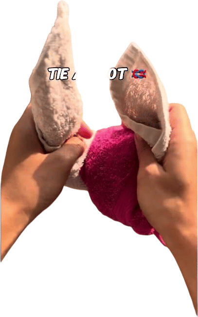 Towel knot