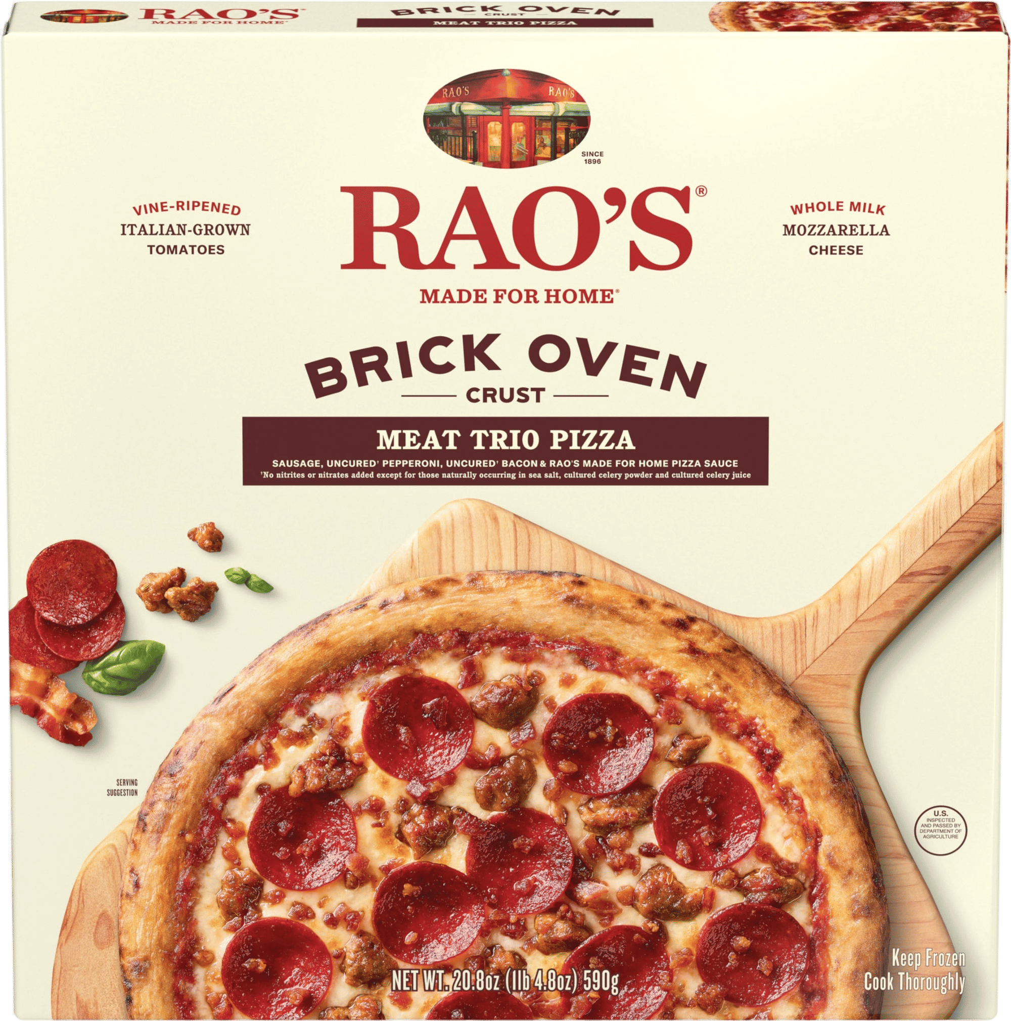 Made For Home Meat Trio Frozen Pizza
