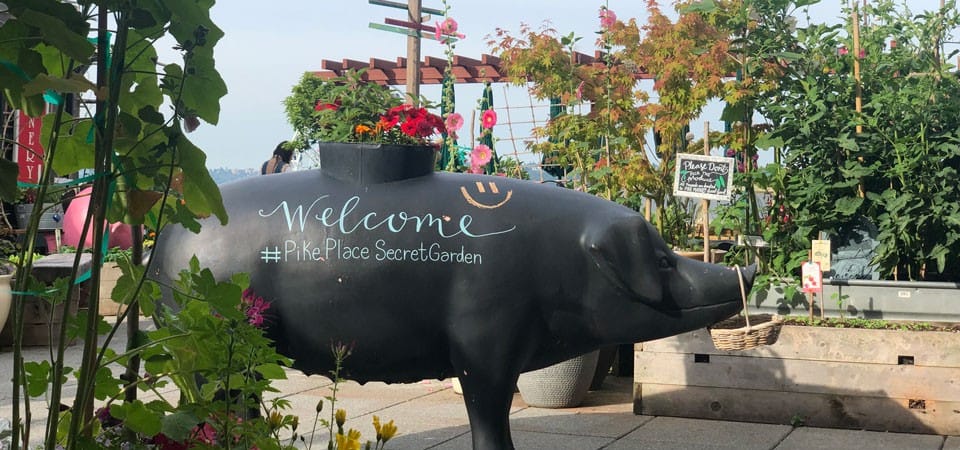 Pike Place Market Secret Garden