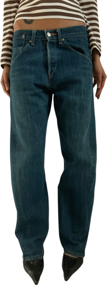Engineered Straight Small Jeans