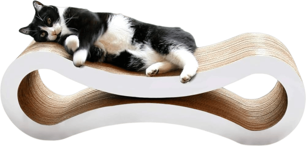 PETFUSION Ultimate Cat Scratcher Lounge Toy