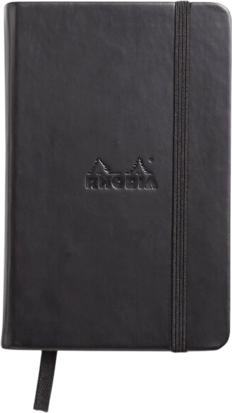 Rhodia Hardcover Notebook in Black