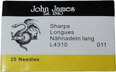John James Beading Needles - Size 11 Sharps