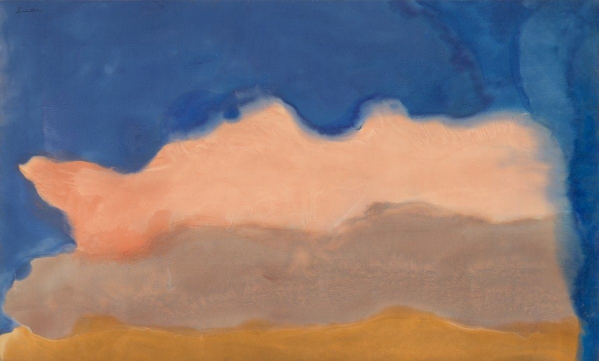 Helen Frankenthaler at the Gagosian