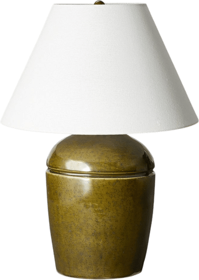 Green Ceramic Table Lamp
