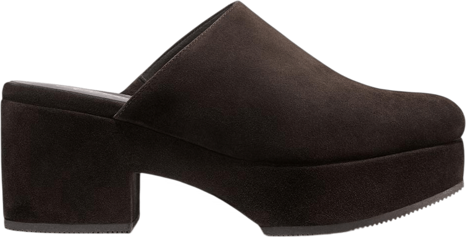 Alison Roman x Margaux Atlantic Clog - Dark Chocolate Suede