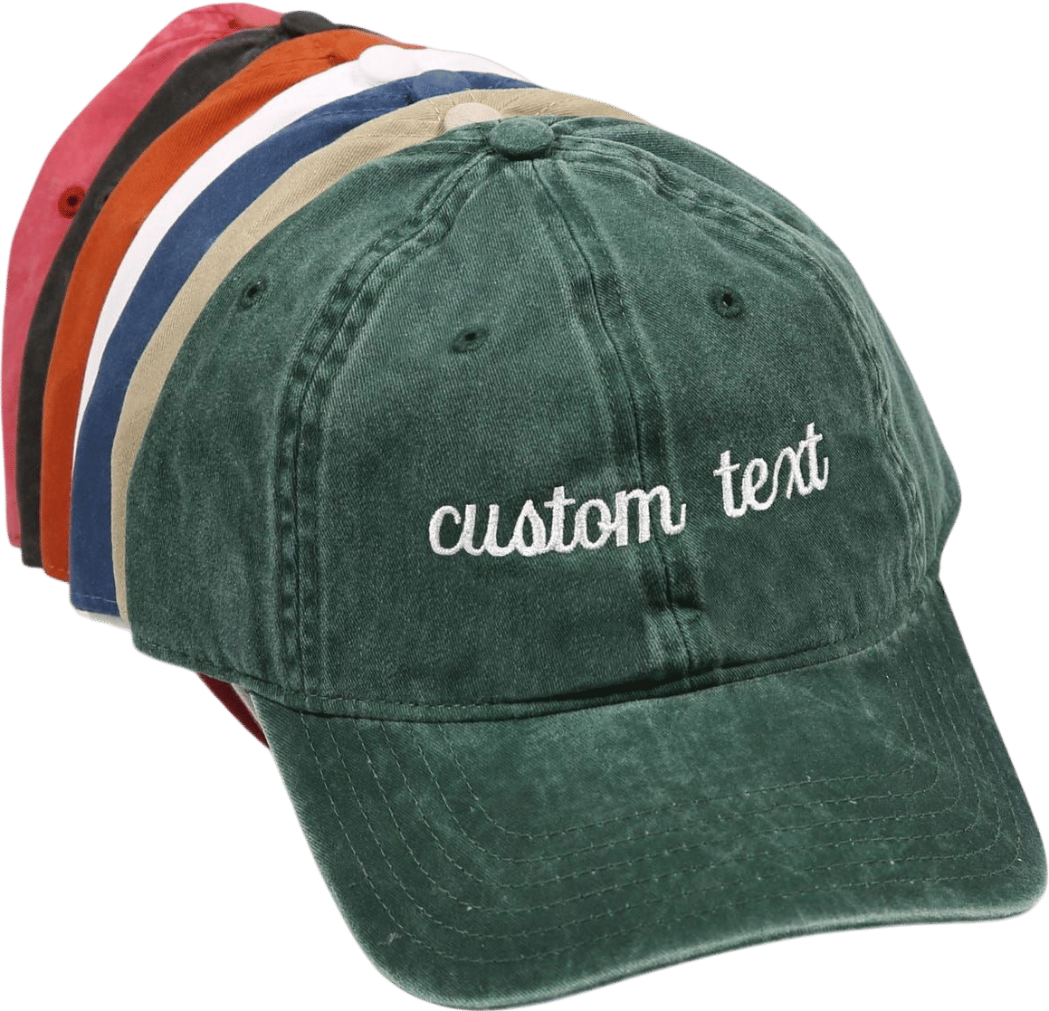 Custom Embroidered Hat - Your Text Here