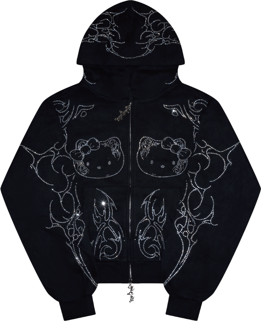 Niohuru X’s Hello Kitty rhinestone track suit