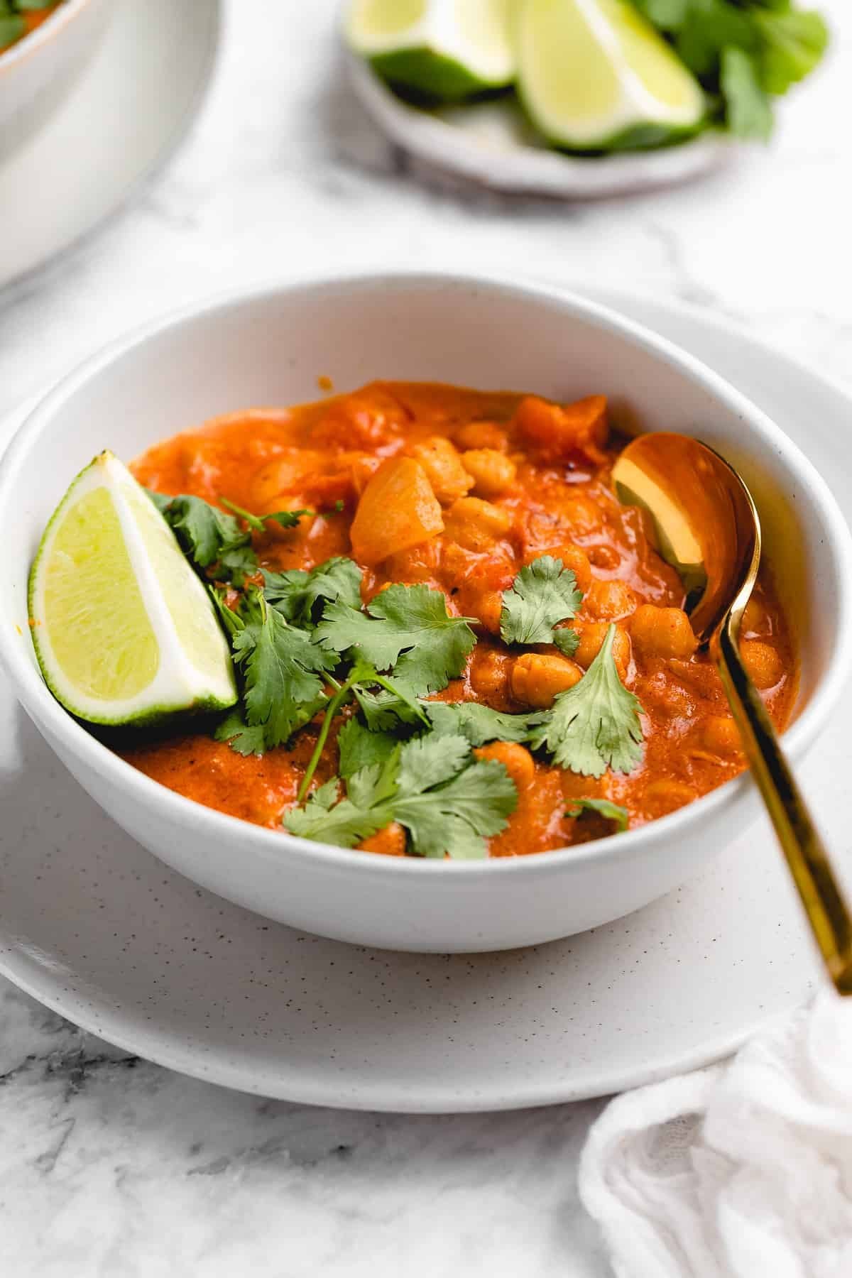 Coconut Chickpea Curry Recipe