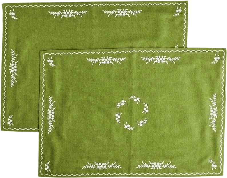 Primavera Embroidered Placemat