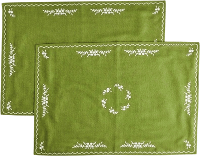 Primavera Embroidered Placemat