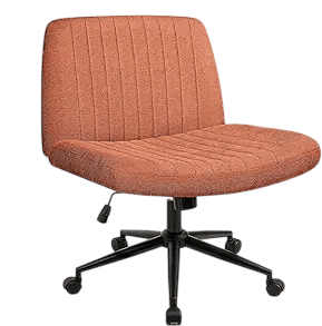 A chair that lets you sit cross legged