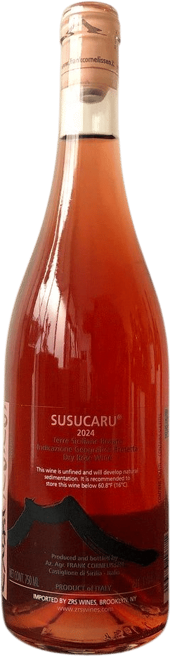 2024 Frank Cornelissen, 'Susucaru' Rosato Terre Siciliane IGT, Sicily, Italy