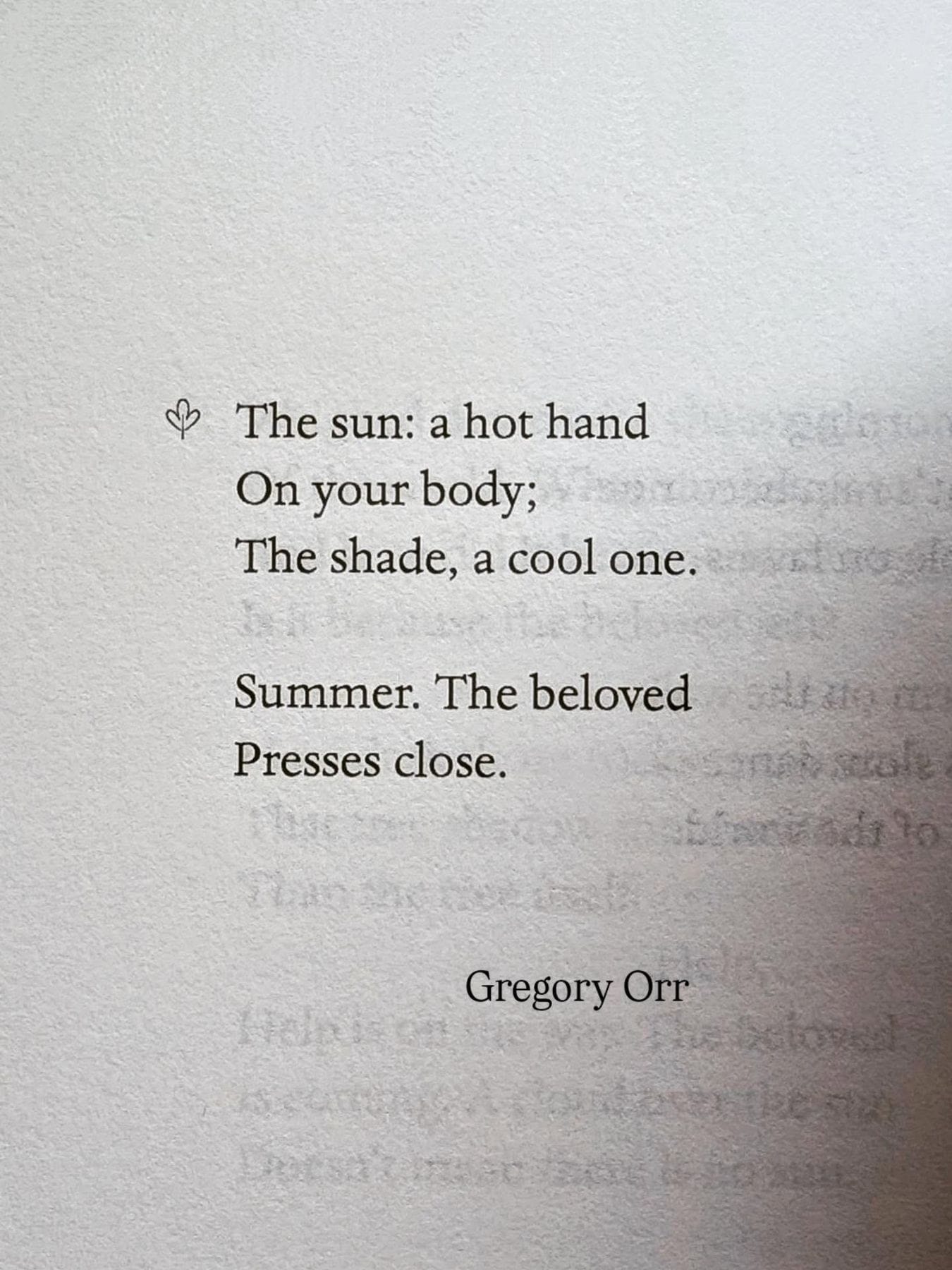 a summer poem