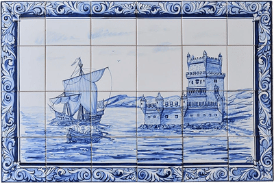 Ceramic Tile Mural of 24 Azulejos