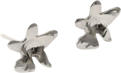 Flower Charm Studs