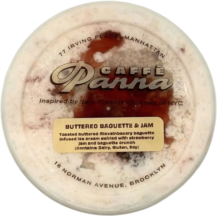 caffe panna ice cream, pint