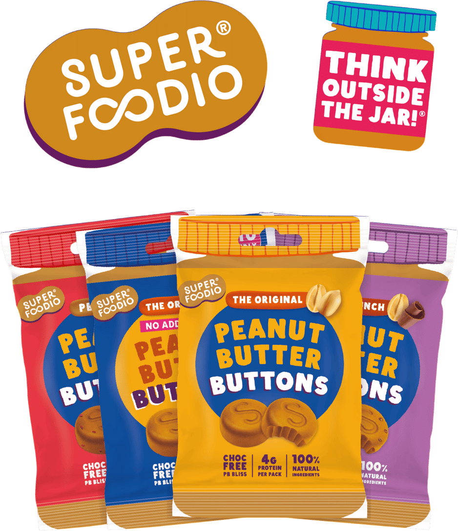 Superfoodio Peanut Butter Buttons