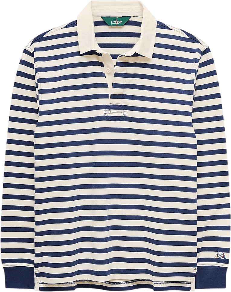 J.Crew Rugby Shirt In Stripe