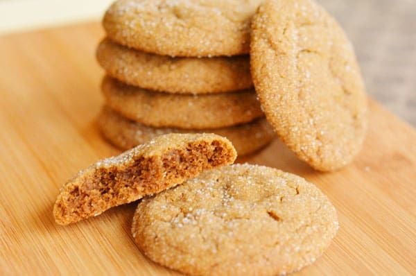 Big Soft Ginger Cookies