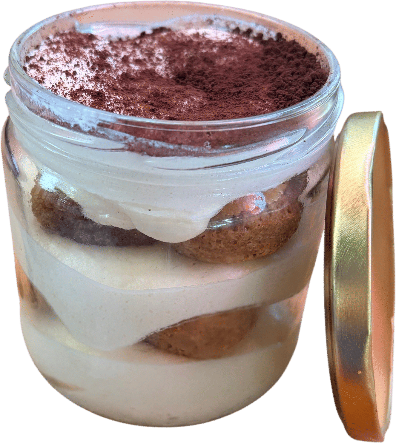 Desserts in jars
