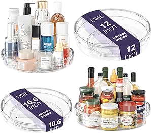 Lazy Susan Organizers (2-Pack)