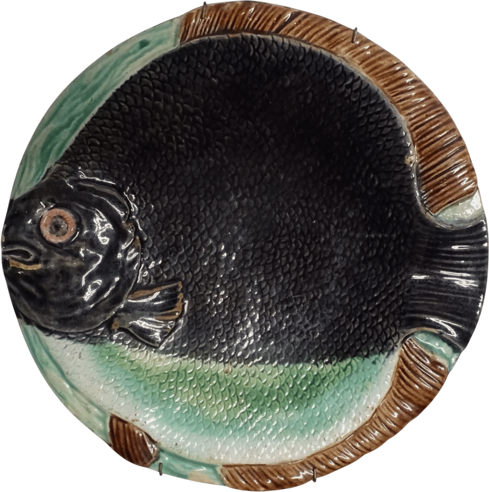MAJOICA FISH PLATE