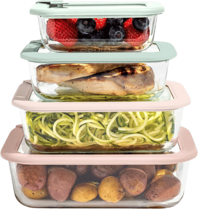 Signature Glass Food Storage - 8-Piece Set
