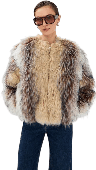 Faux Fur Bomber