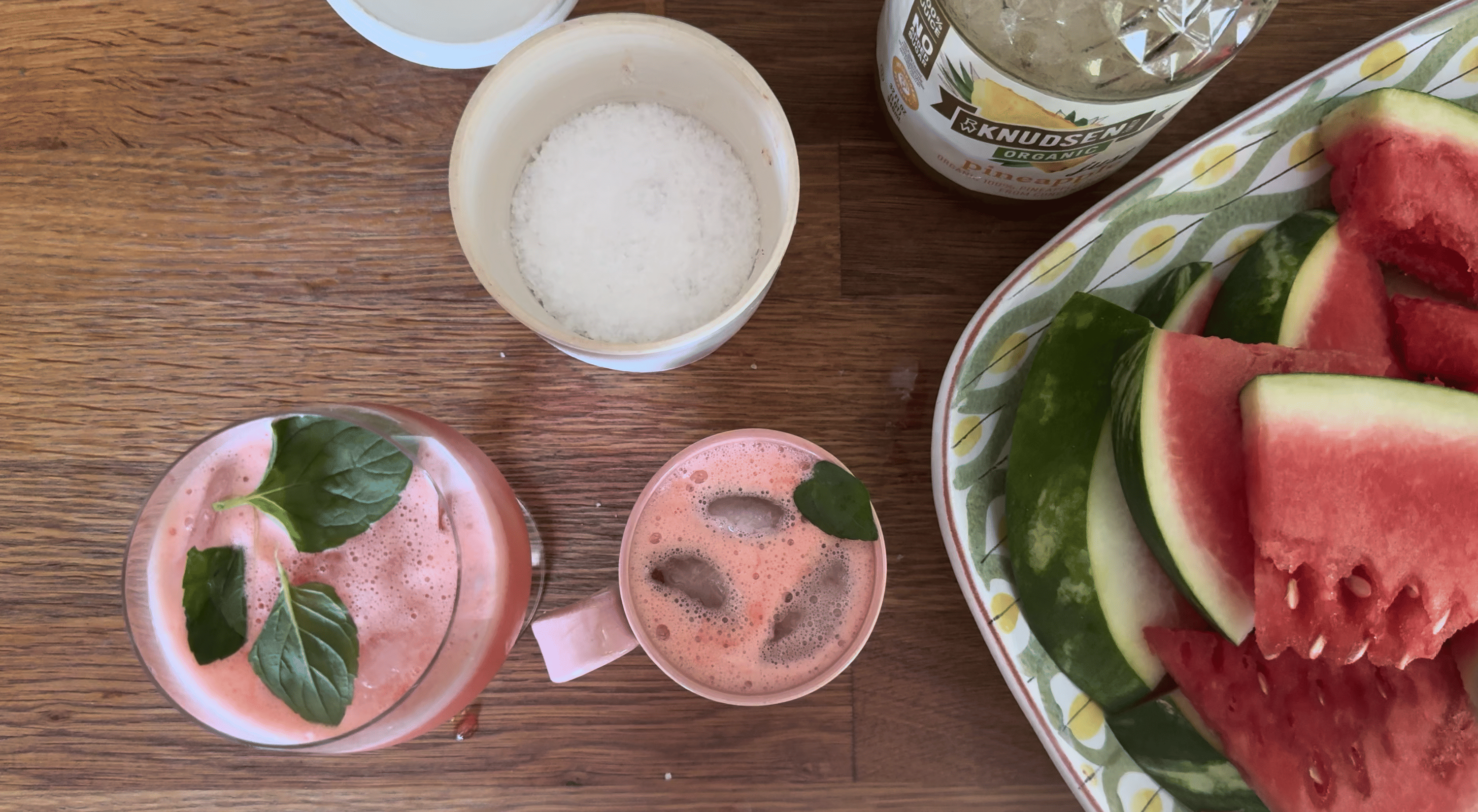 Pink Pineapple Drink Recipe