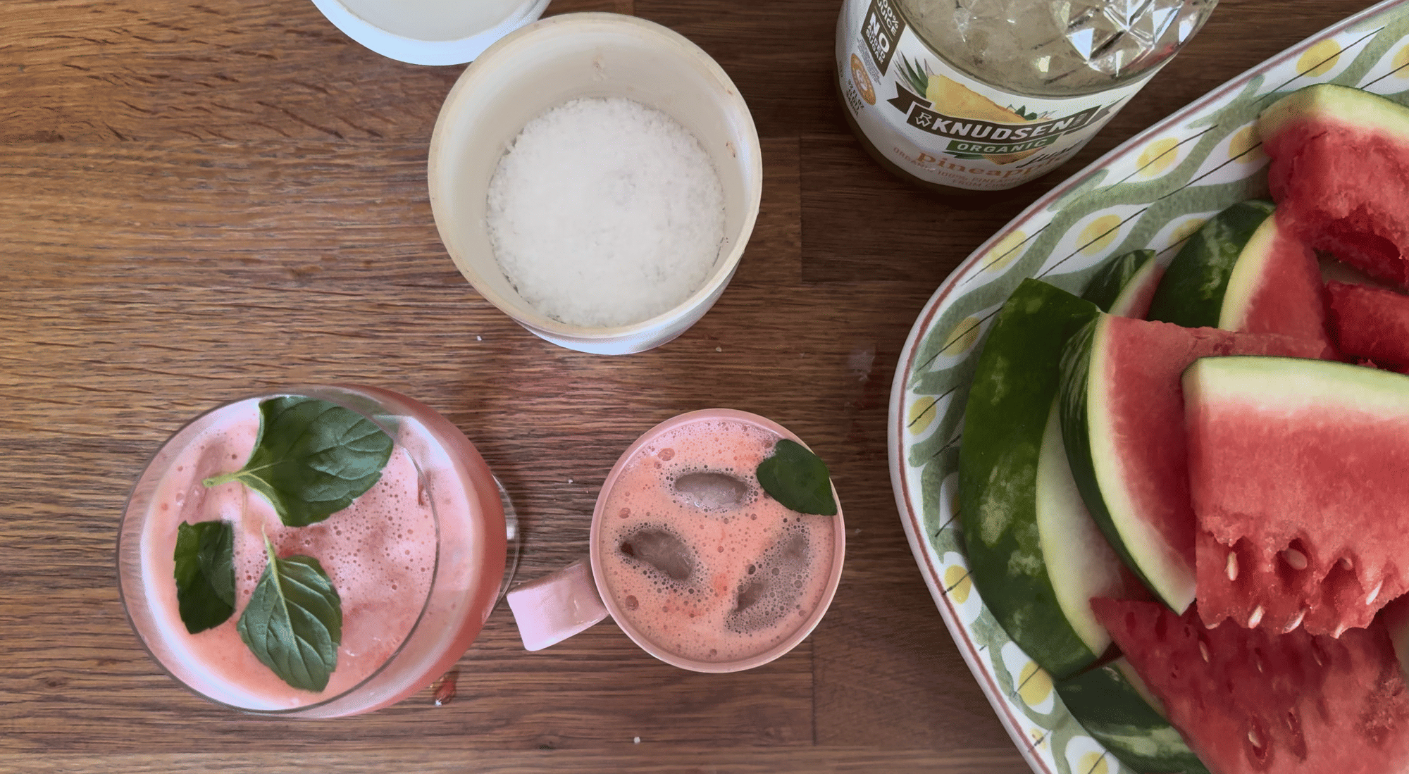 Pink Pineapple Drink Recipe