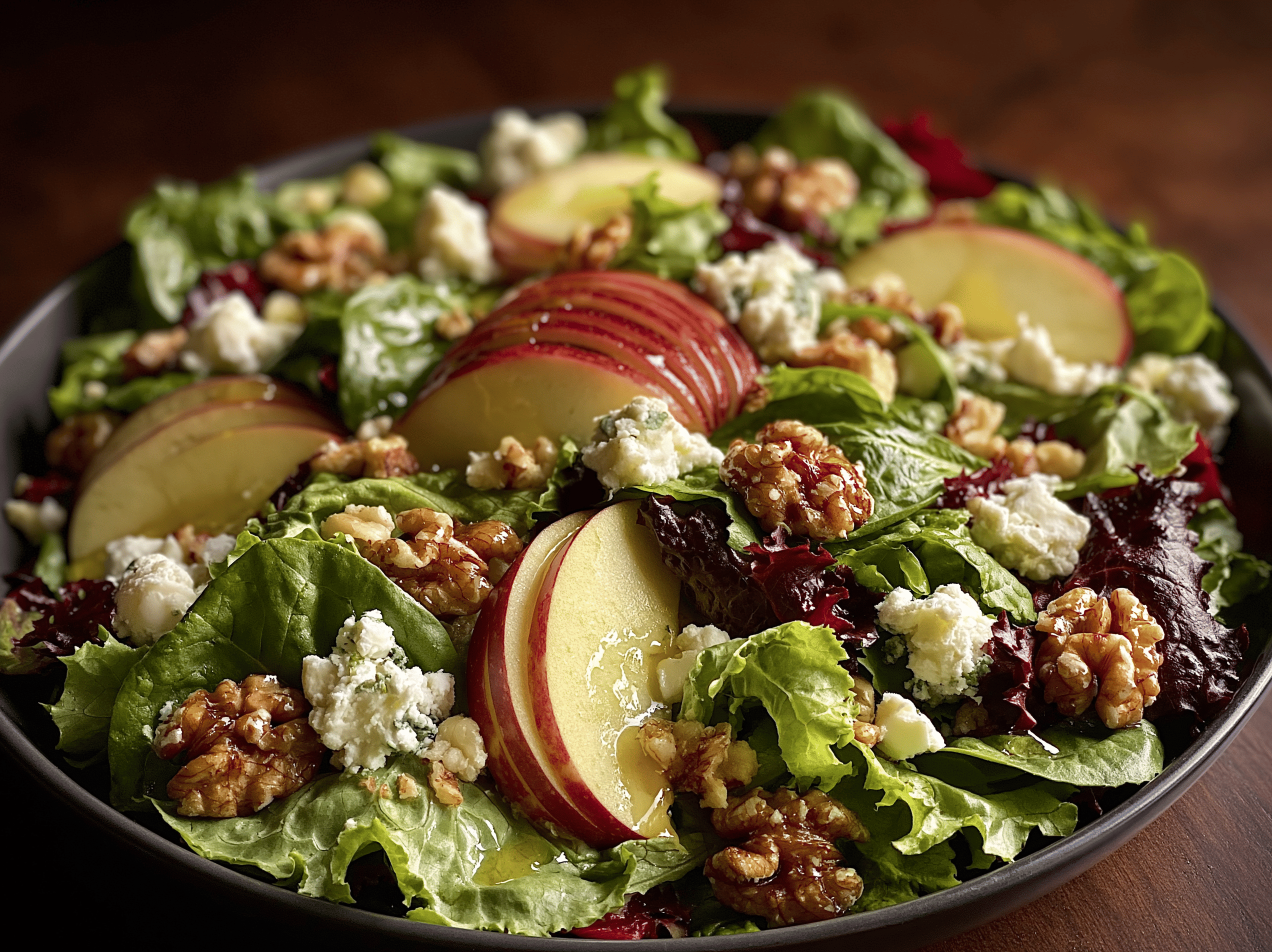 SavorField Fresh Walnut Apple Salad