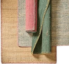 Elara Jute Whipstitch Rug