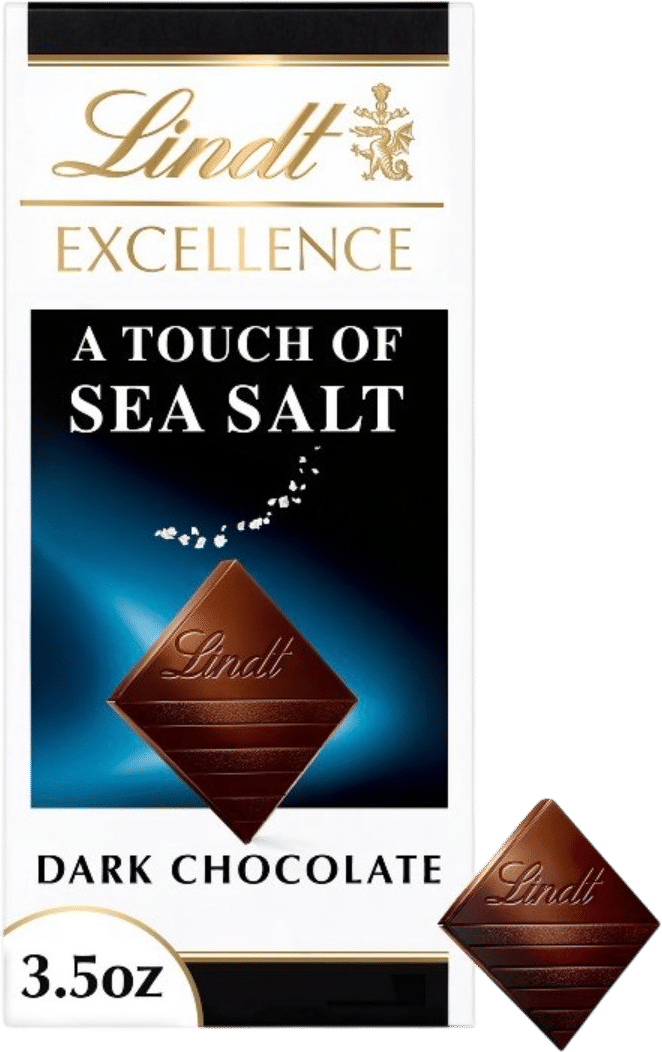 Excellence A Touch of Sea Salt Dark Chocolate Bar