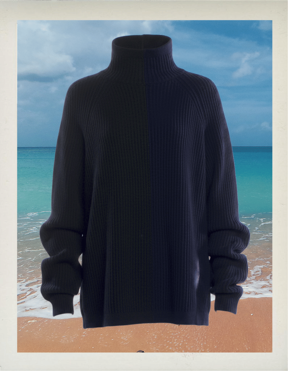 Jil Sander Wool & Cashmere Turtleneck | XXL