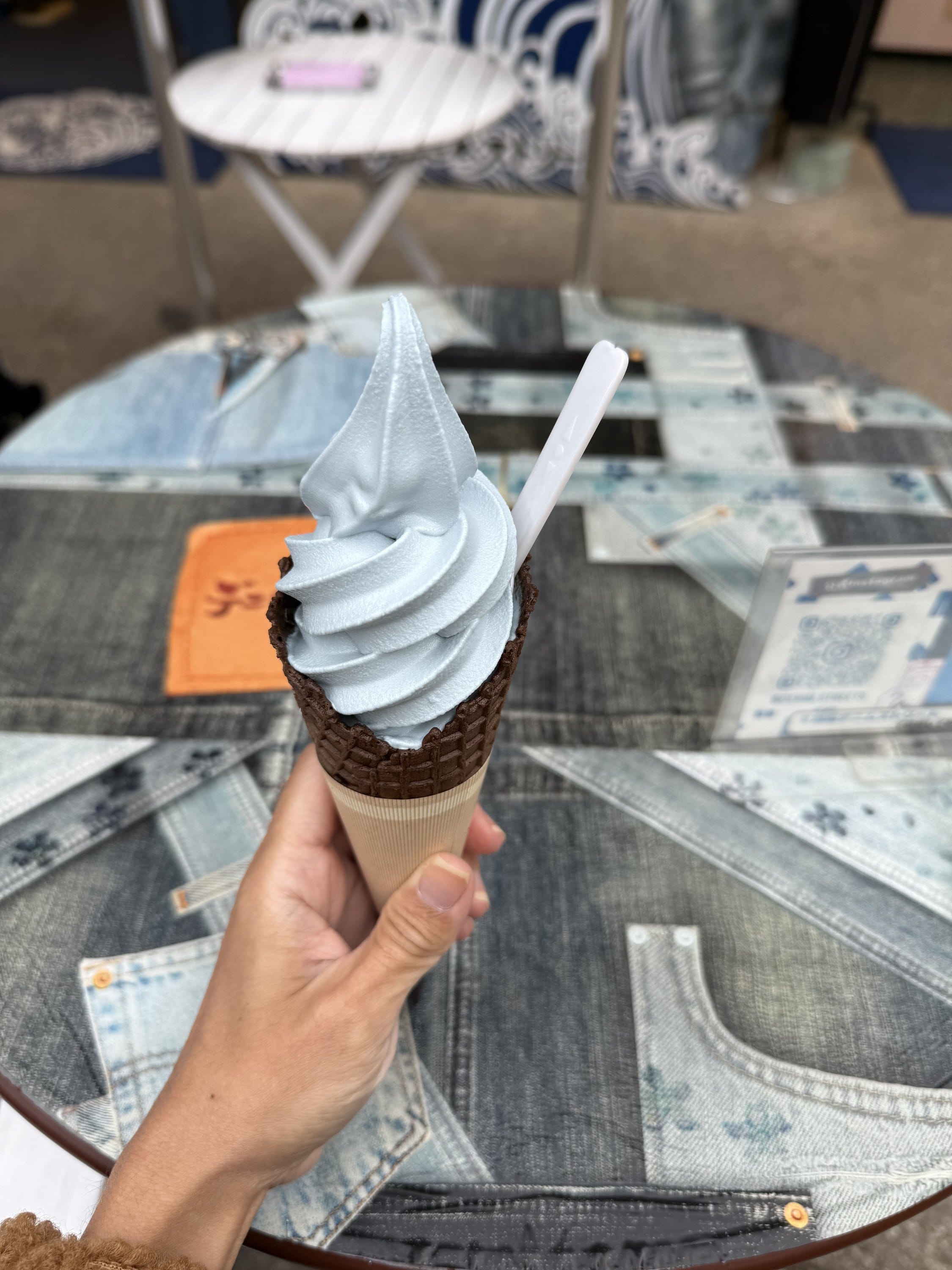 Denim Soft Serve at Shonan Denim Street