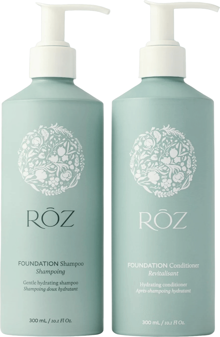 RŌZ Foundation Hydrating Shampoo and Conditioner Set