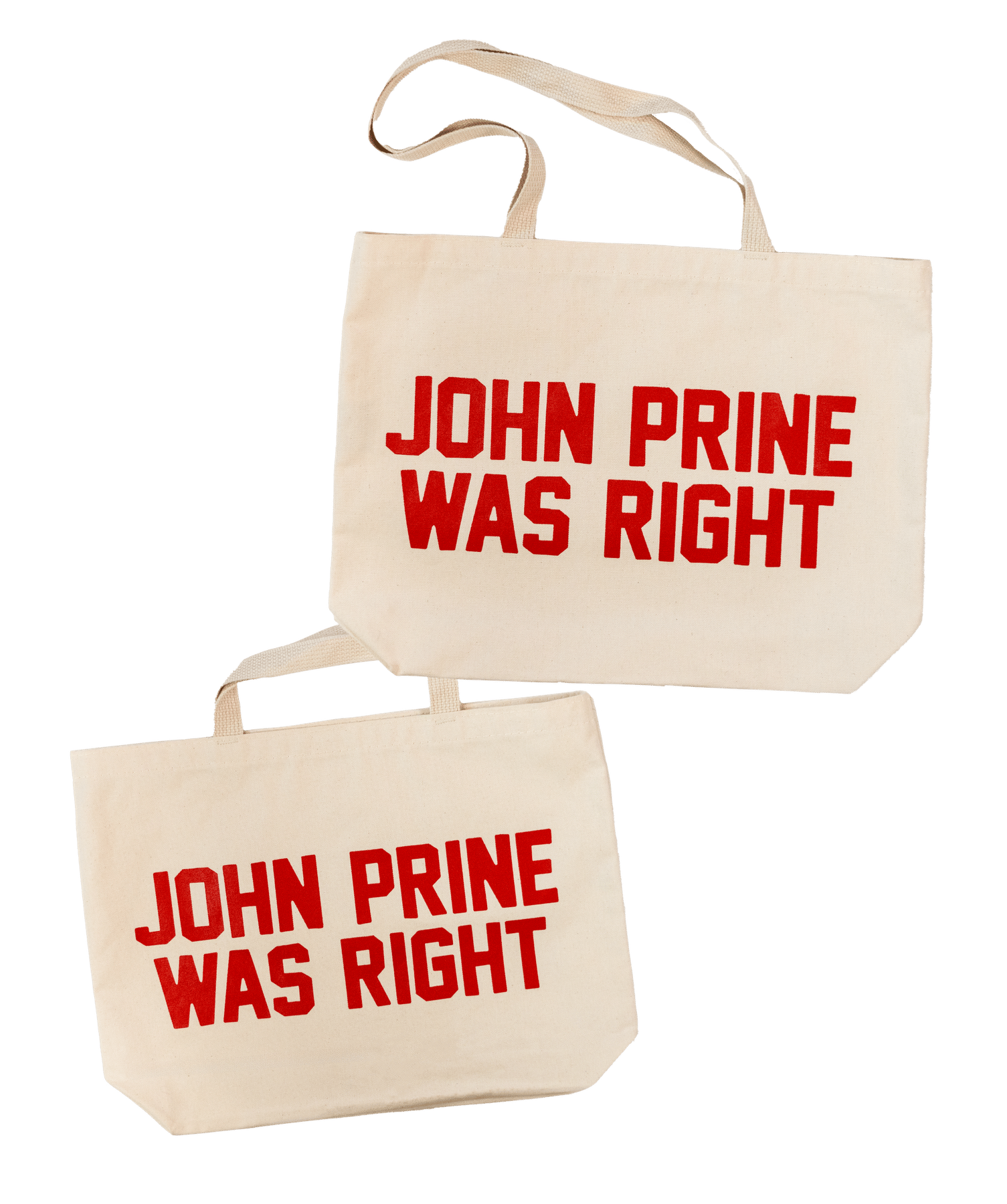 John Prine Was Right Tote Bag (Oxford Pennant)