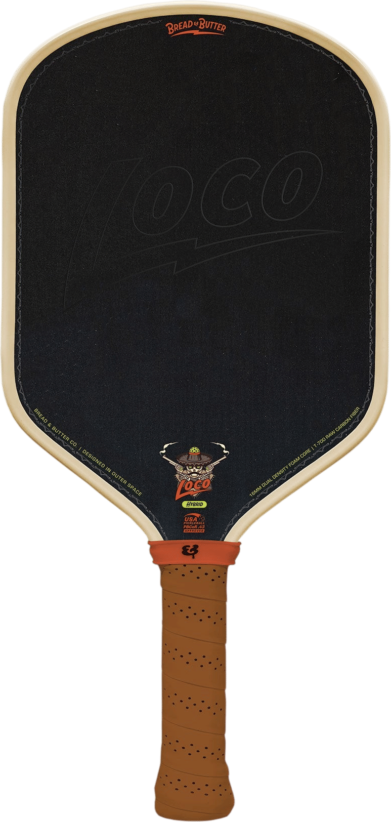 The Loco 16mm Pickleball Paddle- Hybrid
