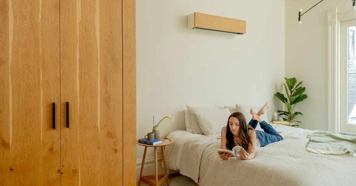 Quilt Split AC unit set at 75-ishhhh