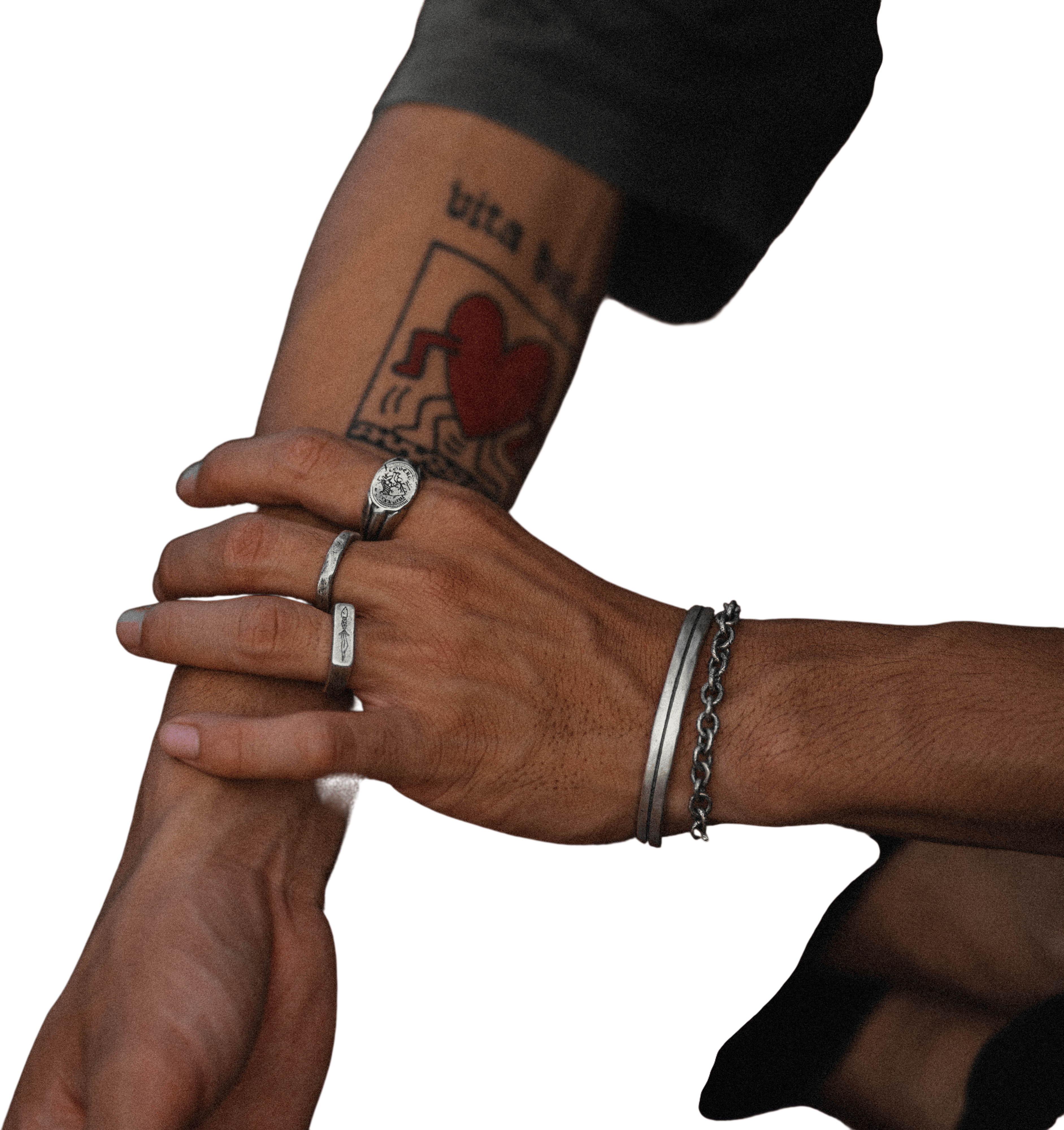 Salty Dagger Lost Treasure Recycled Silver Ring
