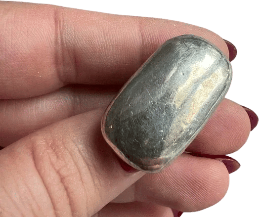 Vintage Sterling Silver Oval Statement Ring