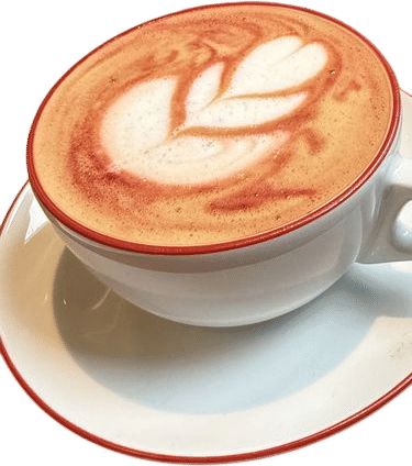 Strawberry thyme latte