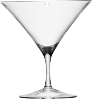 Martini Glass 6oz (Set of 2)