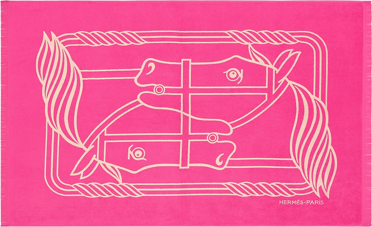 Yachting Tatoo Quadrige Beach Towel