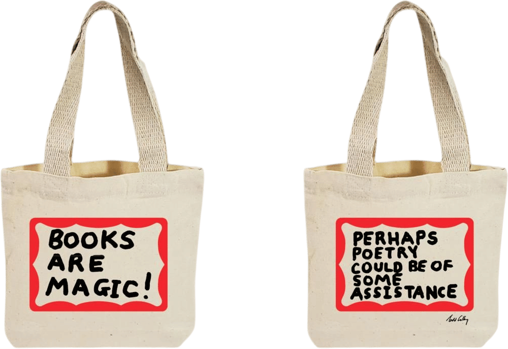Poetry Mini Tote by Books Are Magic