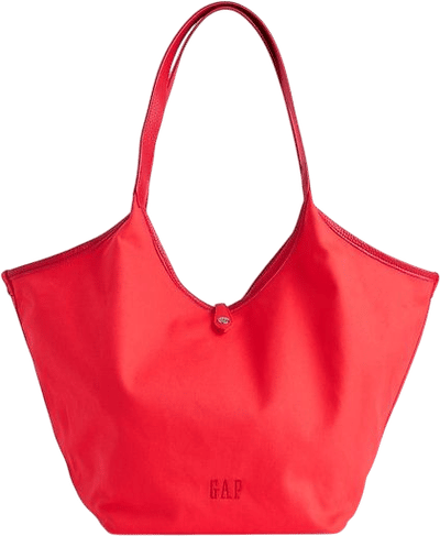 Canvas Slouchy Tote Bag