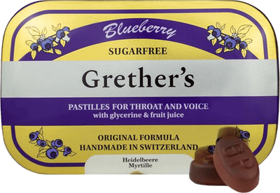 Sugarfree Blueberry Pastilles