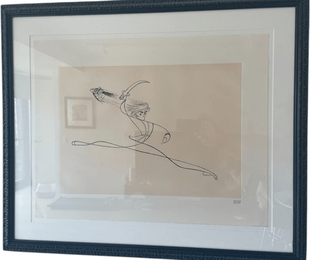 Al Hirschfeld 'Baryshnikov' Lithograph