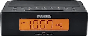 RCR-5BK AM/FM Clock Radio